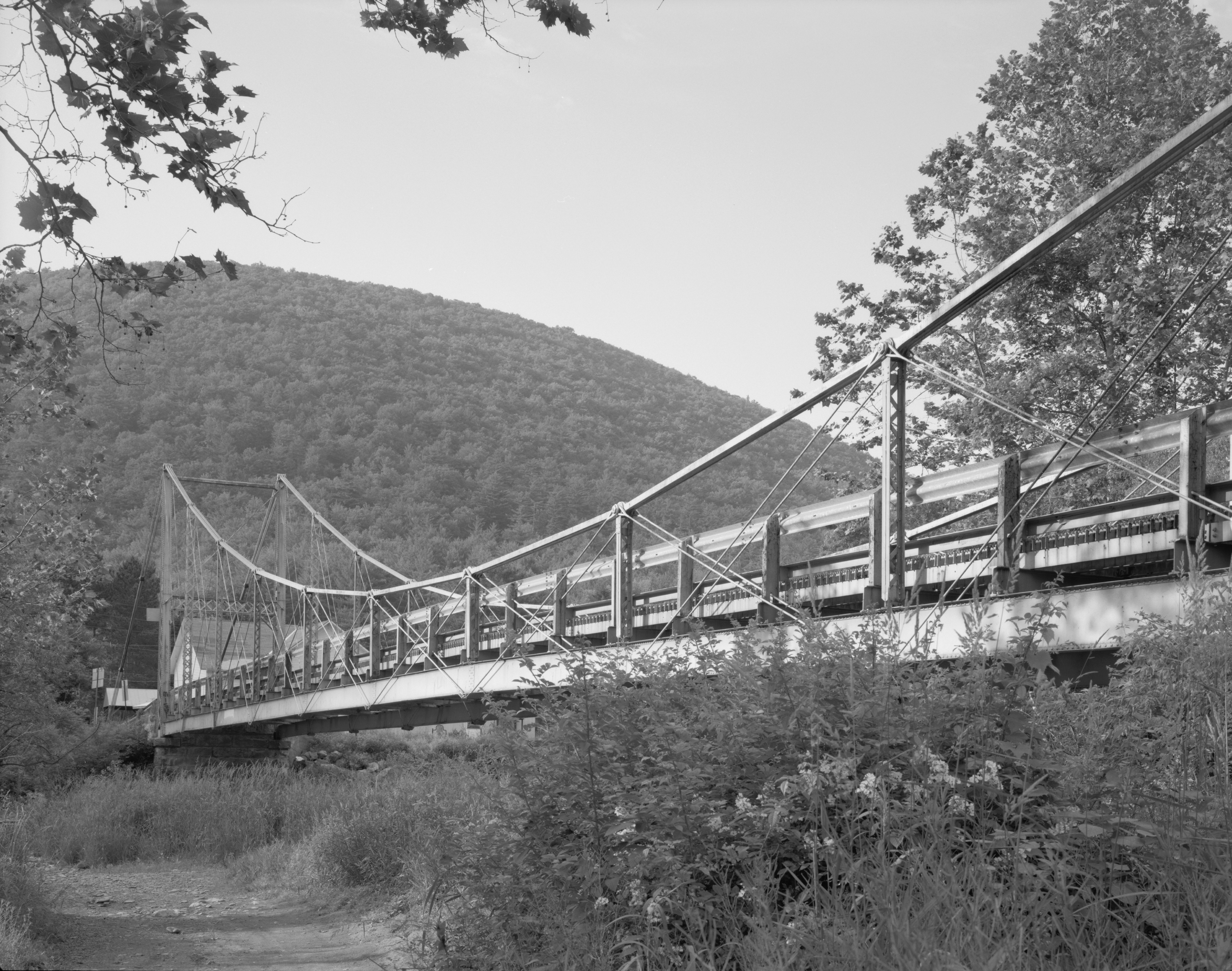 Photo of English Center Suspension Bridge