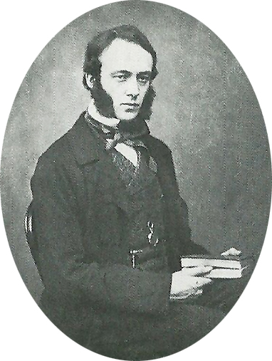 Salisbury als jong parlementslid, 1857.
