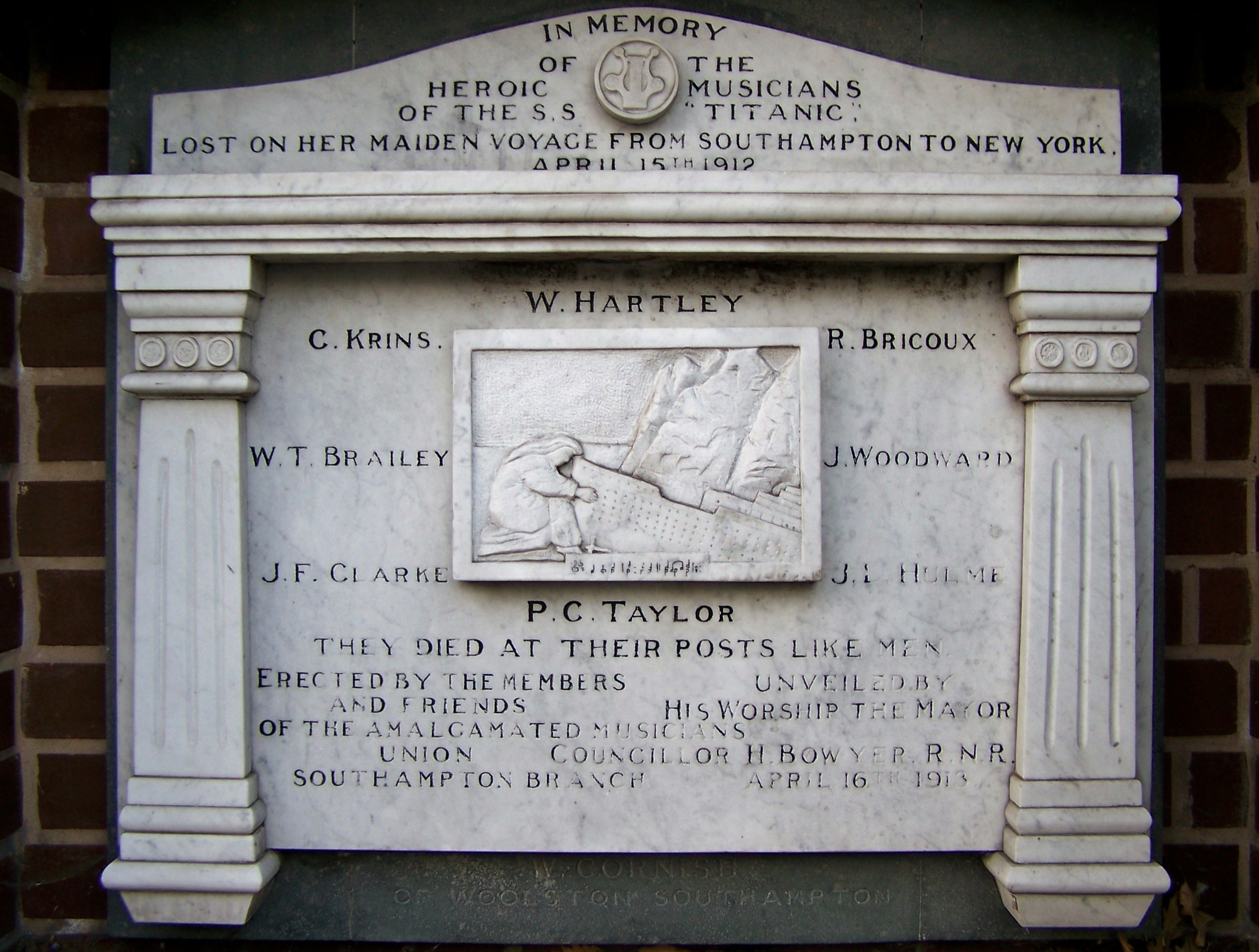 Titanic Musicians' Memorial