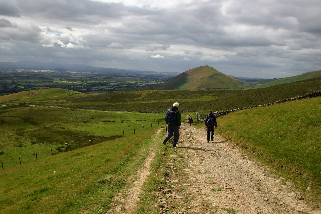 The Pennine Way towards Dufton - geograph.org.uk - 74447