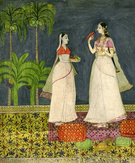 File:Woman and Attendants with a Bird.jpg