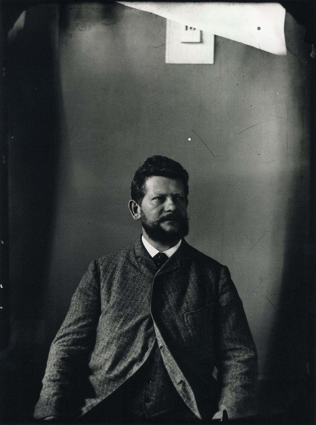 Heinrich Zille, fotografisch zelfportret