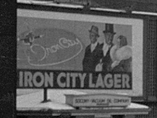 Billboard in Pittsburgh, 1936