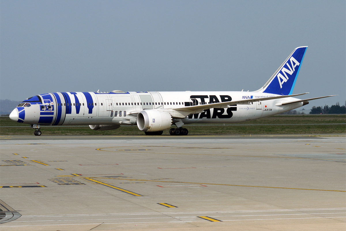 ANA全日空 787-9 R2-D2 JA873A 1/200