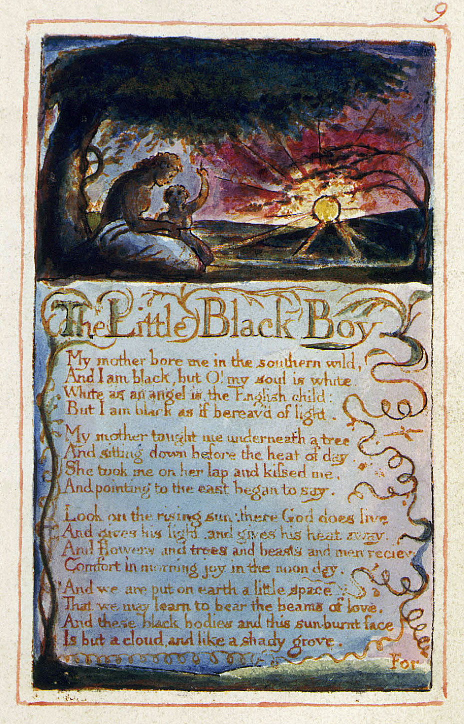 william blake the little black boy