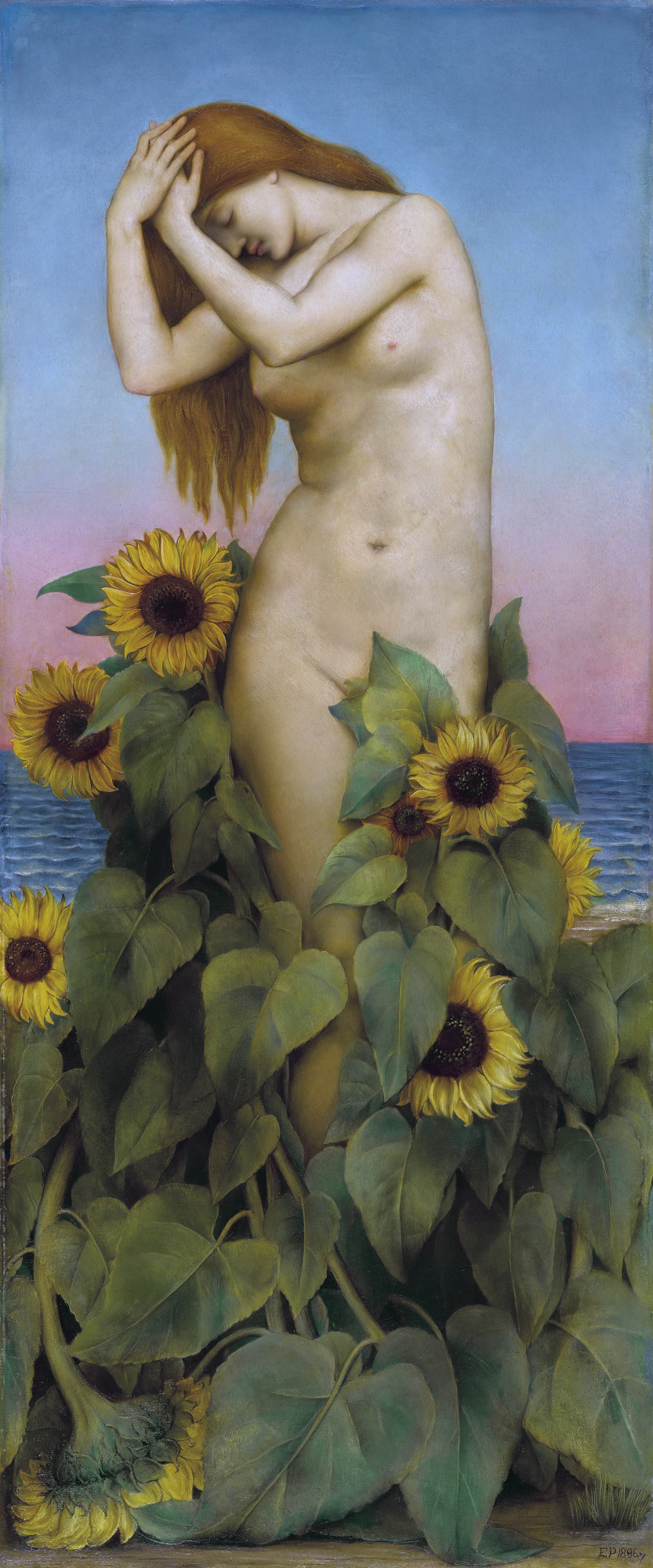 An image of 'Clytie' by Evelyn De Morgan [Public domain]