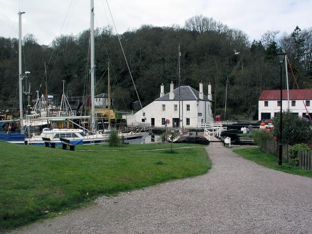 End of the Crinan Canal - geograph.org.uk - 2244