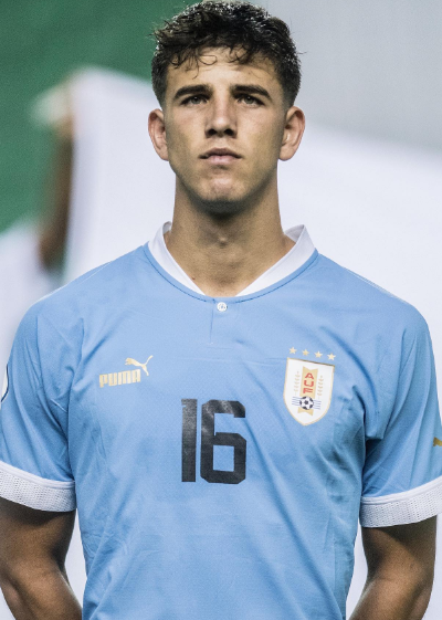 González with [[Uruguay national under-20 football team|Uruguay U20]] in 2023