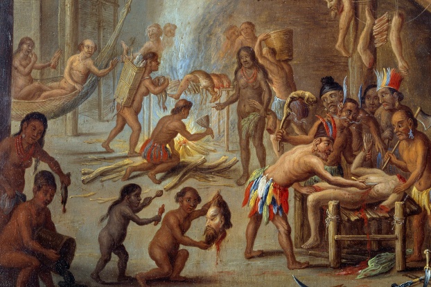 File:Jan van Kessel I - Scene of cannibalism in Brazil in 1644.jpg