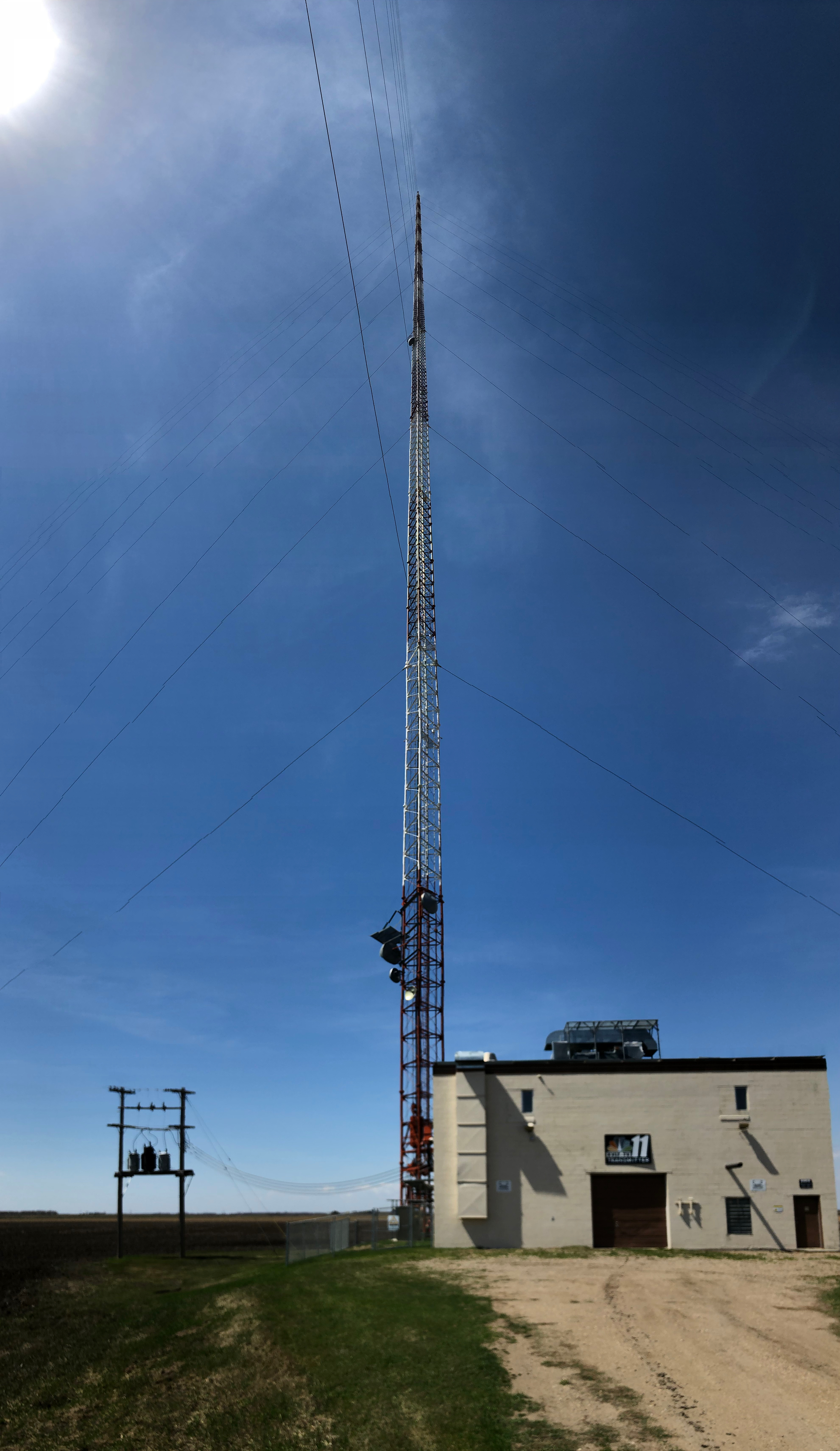 radio antenna tower drawing