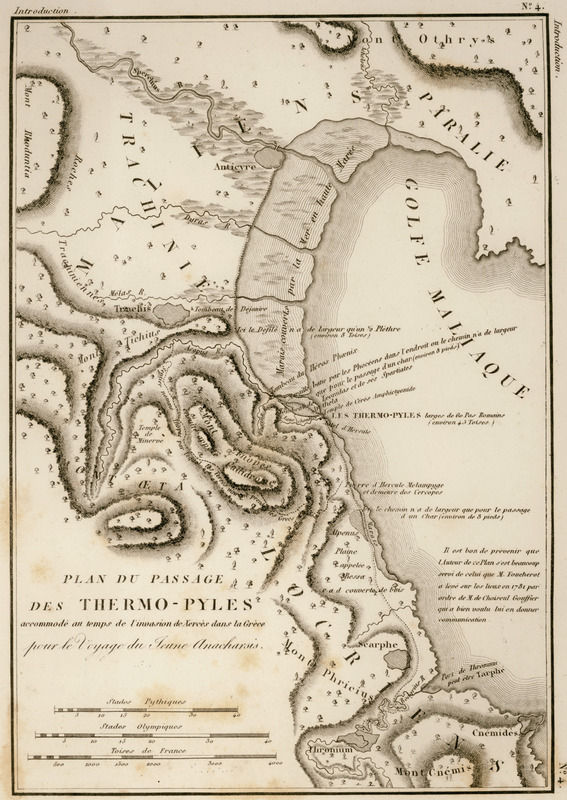 File:Plan du passage desThermo-Pyles accomodé au temps de l'invasion de Xerxes dans la Grèce - Jean-Jacques Barthélemy - 1832.jpg - Wikimedia Commons