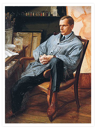 File:Vasily Shukhaev in his studio by A.Yakovlev (1928, priv.coll.).jpg