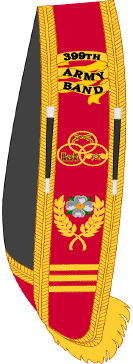   U.S Army band baldric