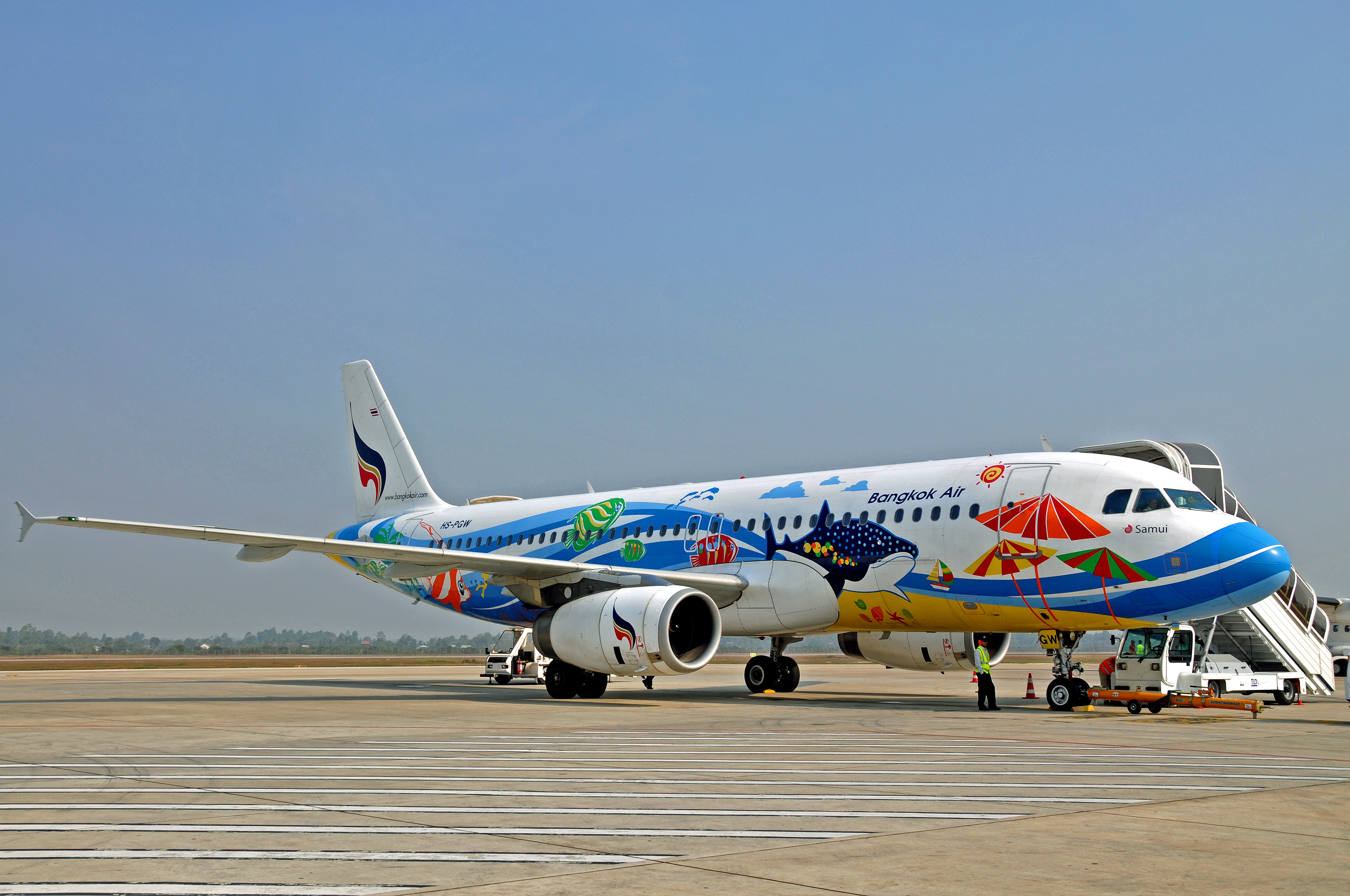 Самолет в тайланд. Бангкок Эйрвейз самолеты. Bangkok Airways на Самуи. Bangkok Airways Эйрбас а320. Авиакомпания Тайланда самолет.