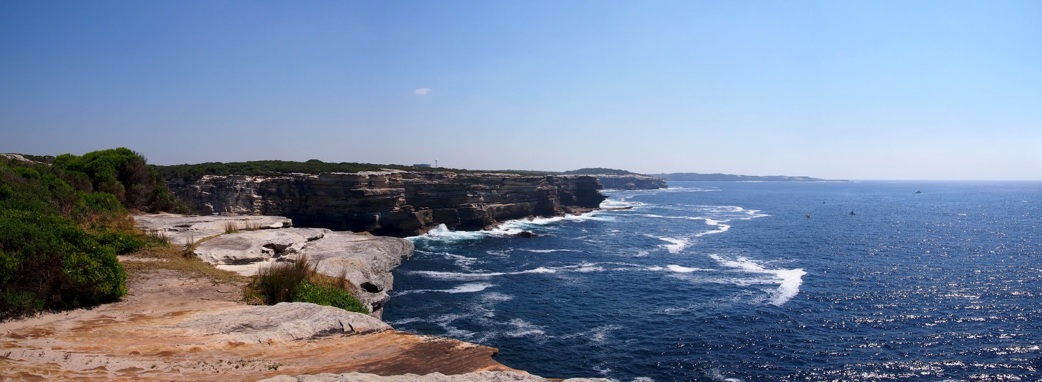 Coast walk. Botany Bay. Botany Bay Australia.