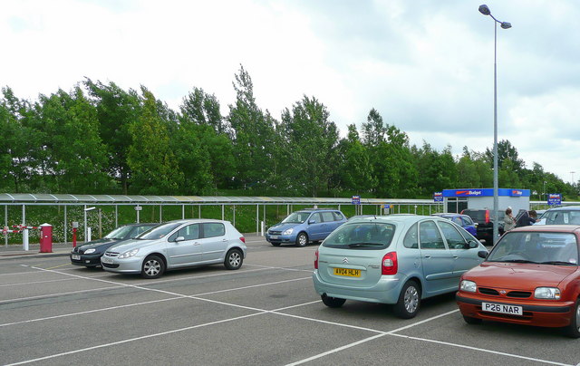 File:Car rental car park, Stansted - geograph.org.uk - 857409.jpg