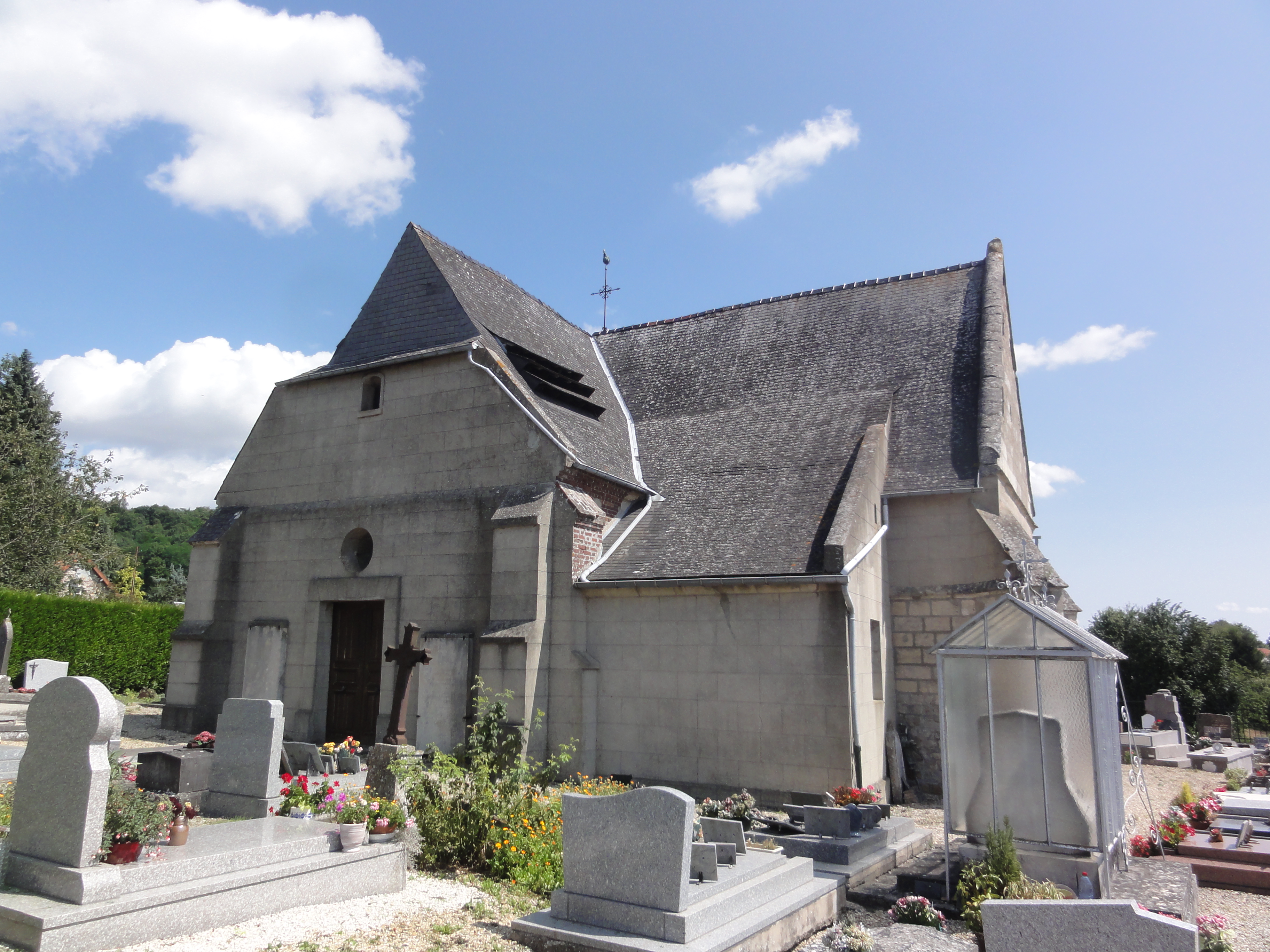 Eglise Notre-Dame de Commenchon  France Hauts-de-France Aisne Commenchon 02300