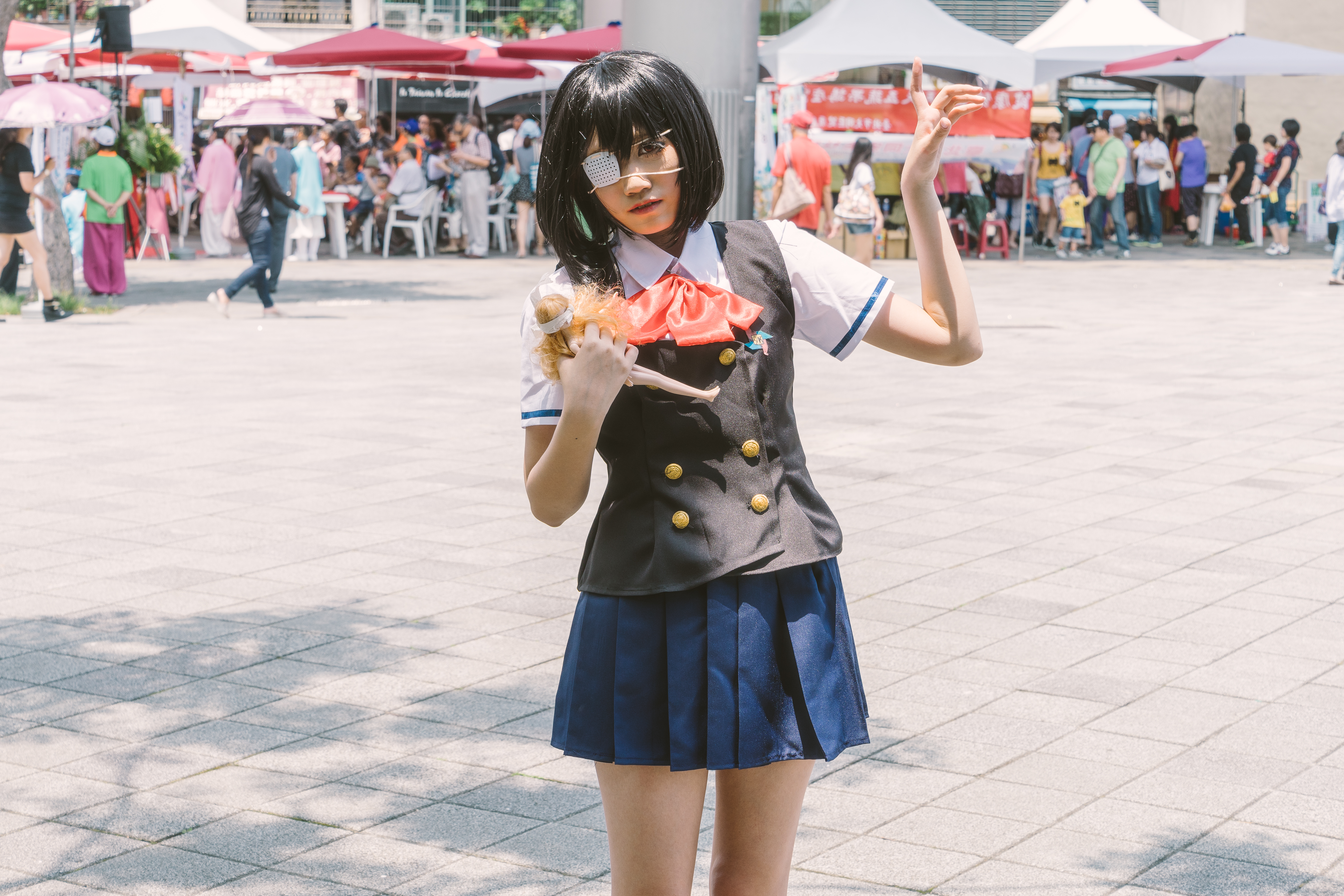 File:Cosplayer of Mei Misaki from Another  - Wikimedia Commons