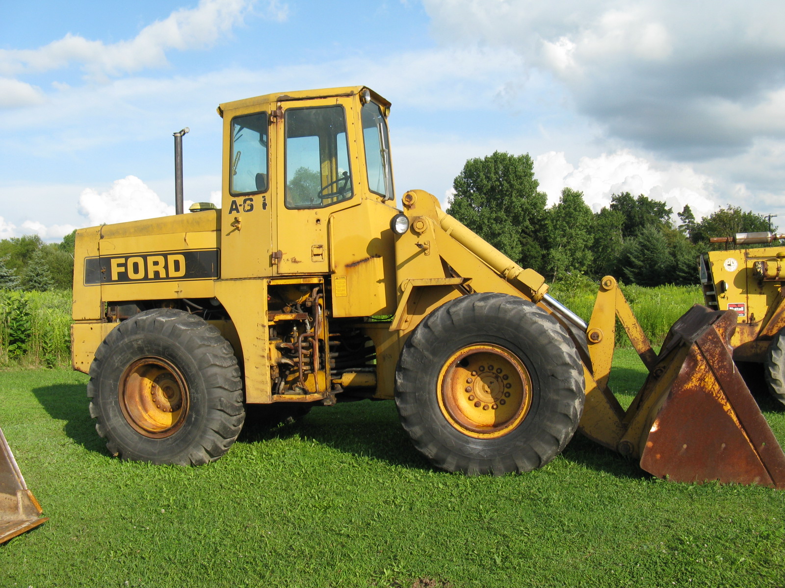 English ford backhoe loader #10