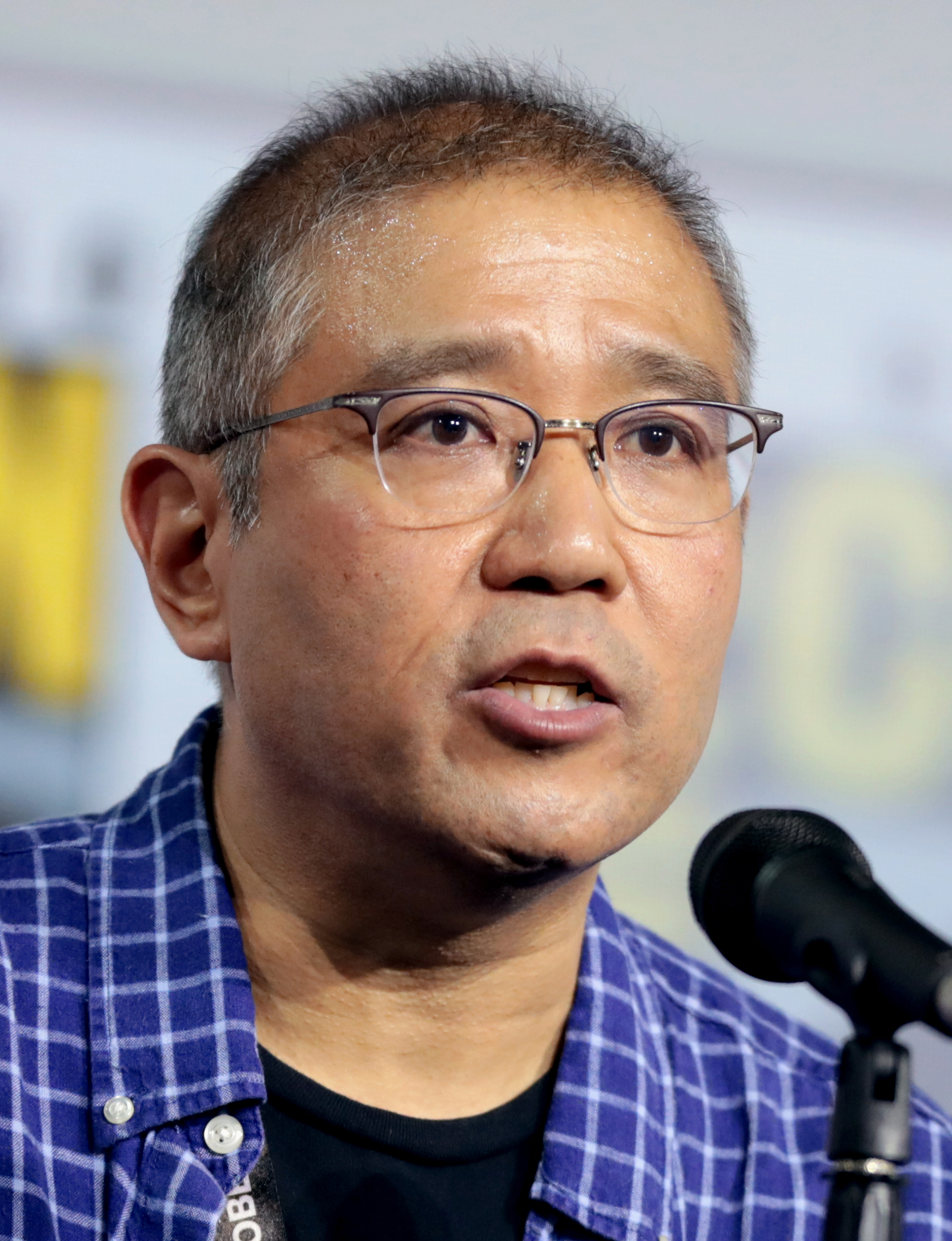 Murakami at the 2019 [[San Diego Comic-Con]]