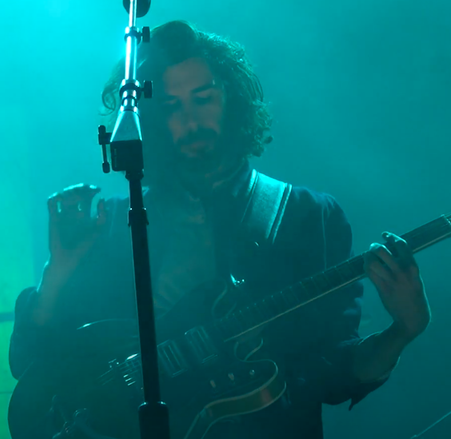 Hozier performing "Nobody" on the Wasteland Baby! tour at the Glasgow Royal Concert Hall.