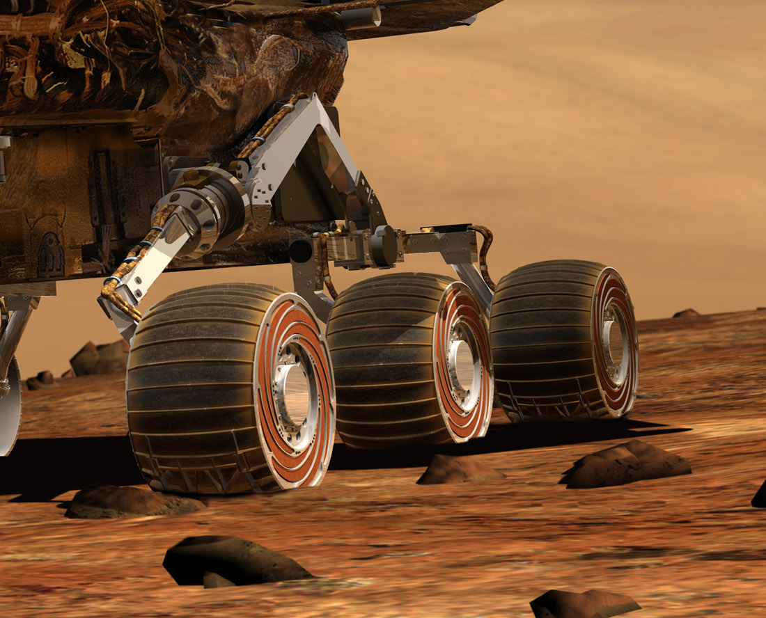 curiosity rover suspension