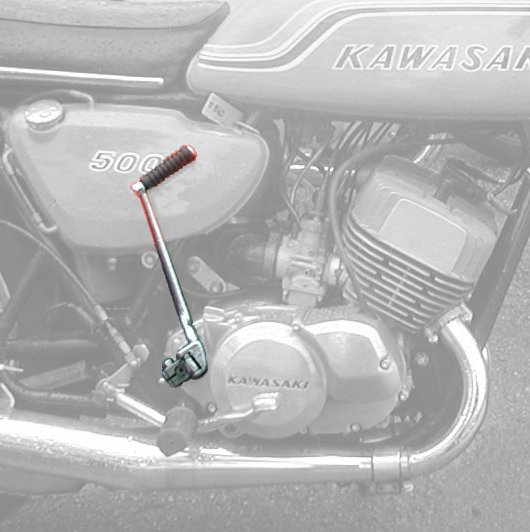 How to Kick Start a Motorcycle. : 5 Steps (with Pictures