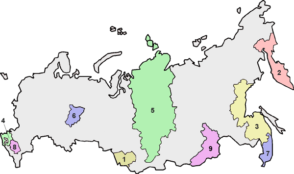 Territoris de Rússia