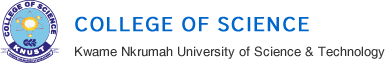 Logo univerzity Kwame Nkrumah University of Science and Technology College of Science.png