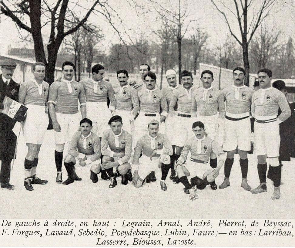 File L Equipe De France De Rugby En Janvier 1914 Face A L Irlande Jpg Wikimedia Commons