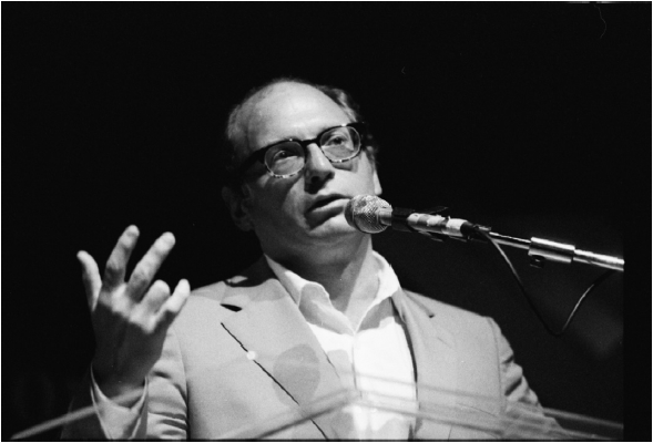 Oscar Hijuelos, appears at Miami Book Fair International, 1993