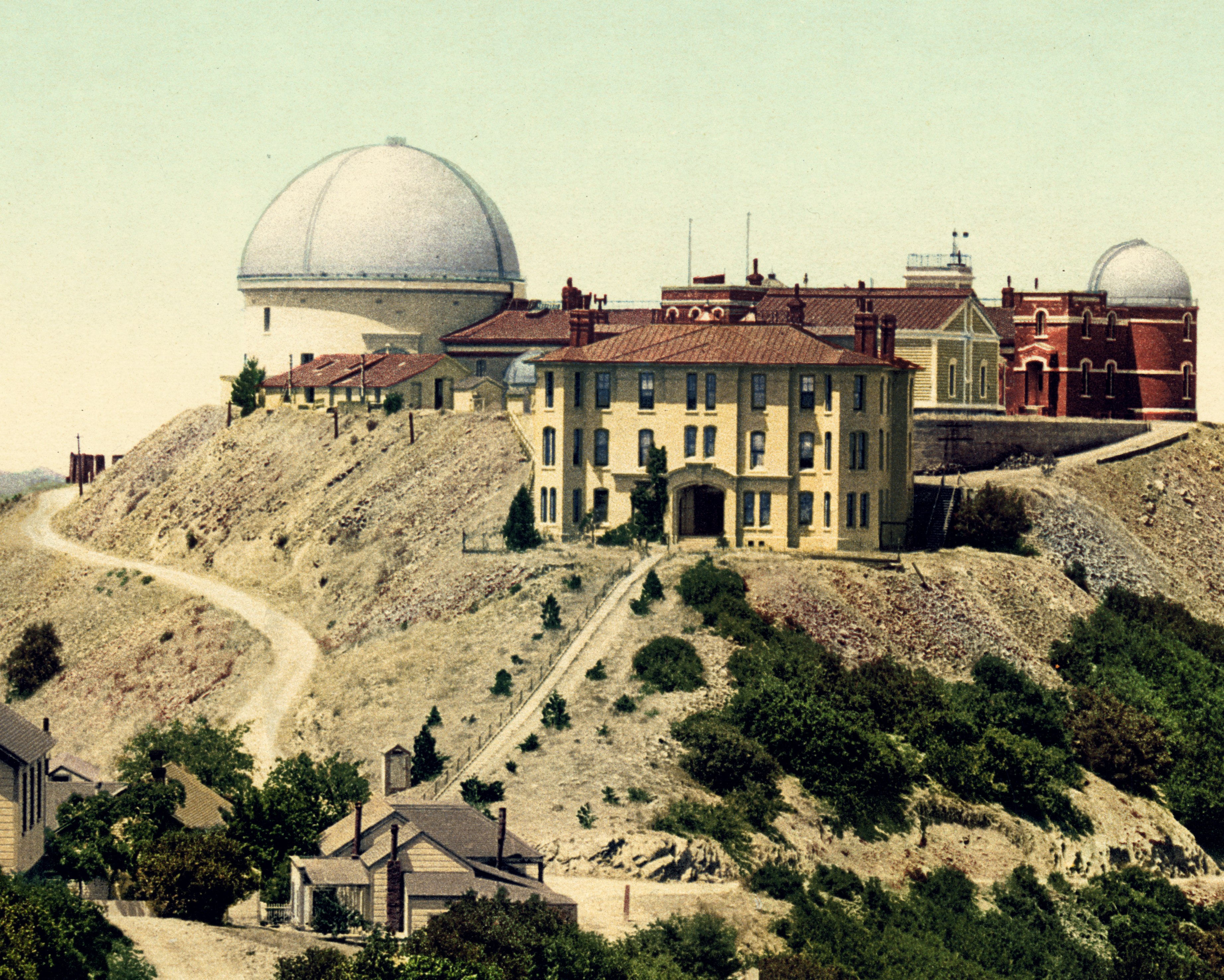 Hamilton - 1902 -Historic Photo Print Mt Lick Astronomical Observatory Calif