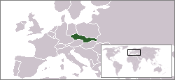 Repubblica Federale Ceca e Slovacca - Localizzazione