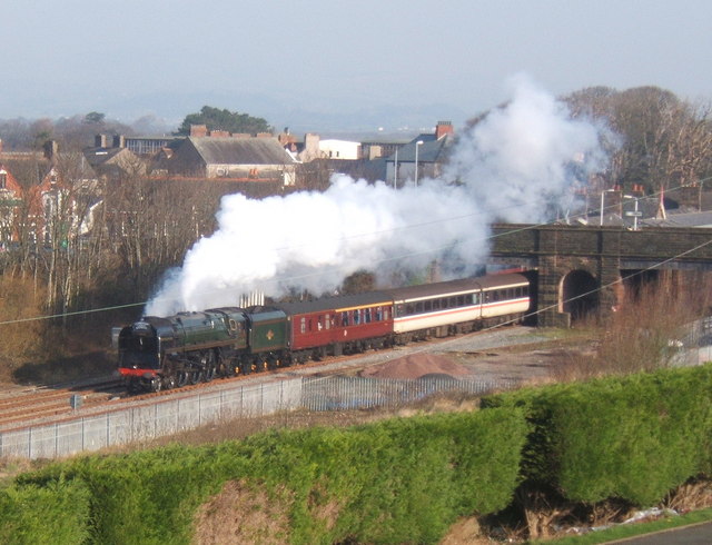 File:Steam train special passes through Millom - geograph.org.uk - 687135.jpg