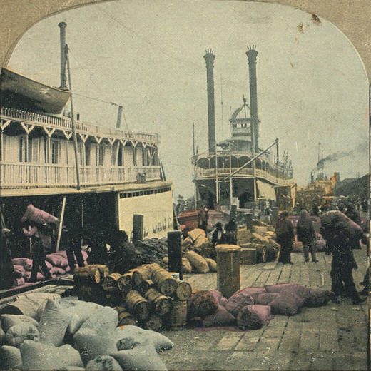 File:Steamer loading cotton in Mobile.jpg