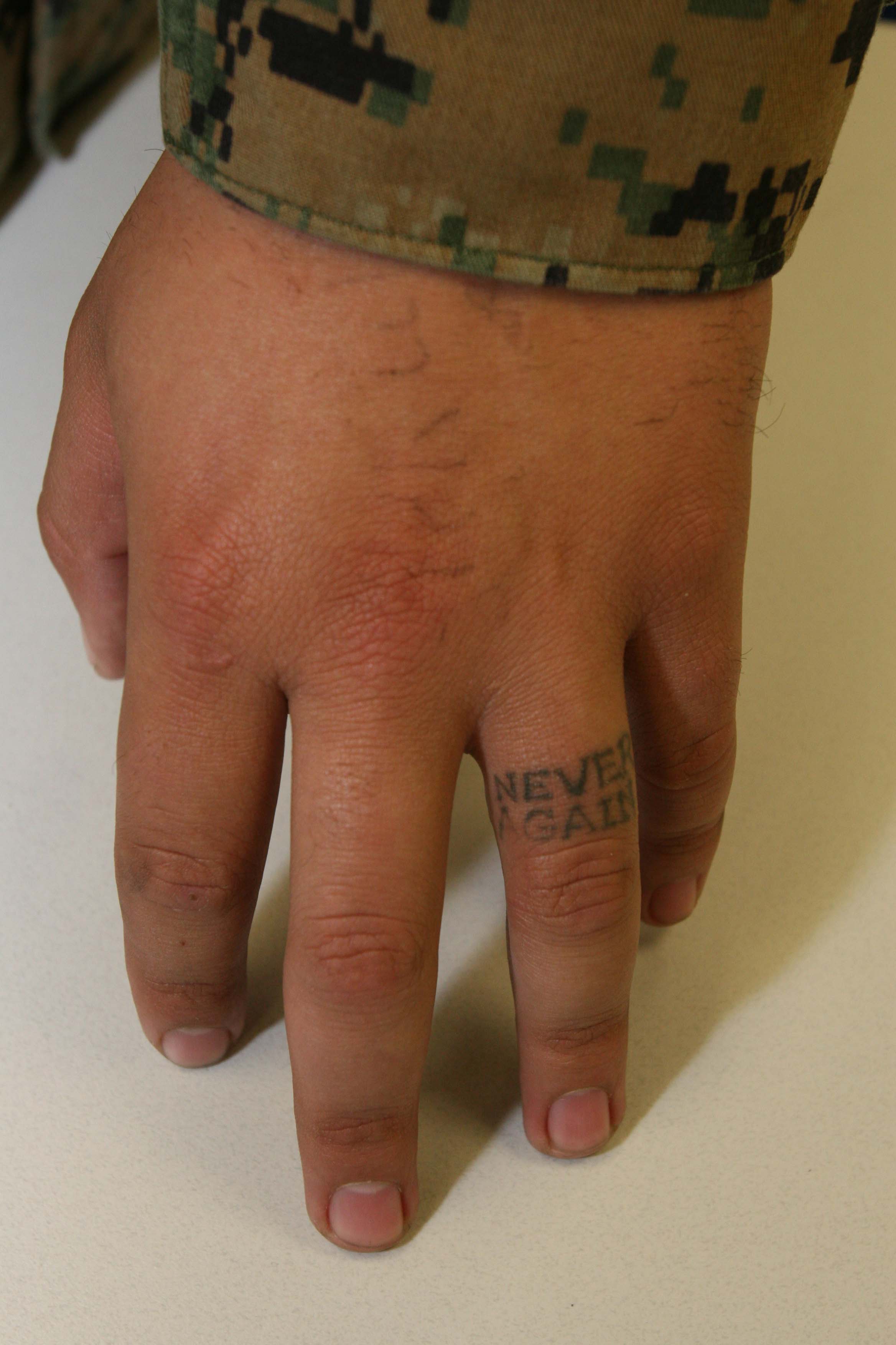 USMC Forearm Tattoo - Veteran Ink