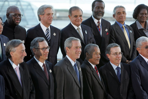 File:4th Summit of the Americas - Presidents.jpg