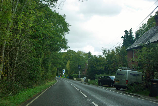 File:A283 at Ramsnest Common - geograph.org.uk - 2666472.jpg
