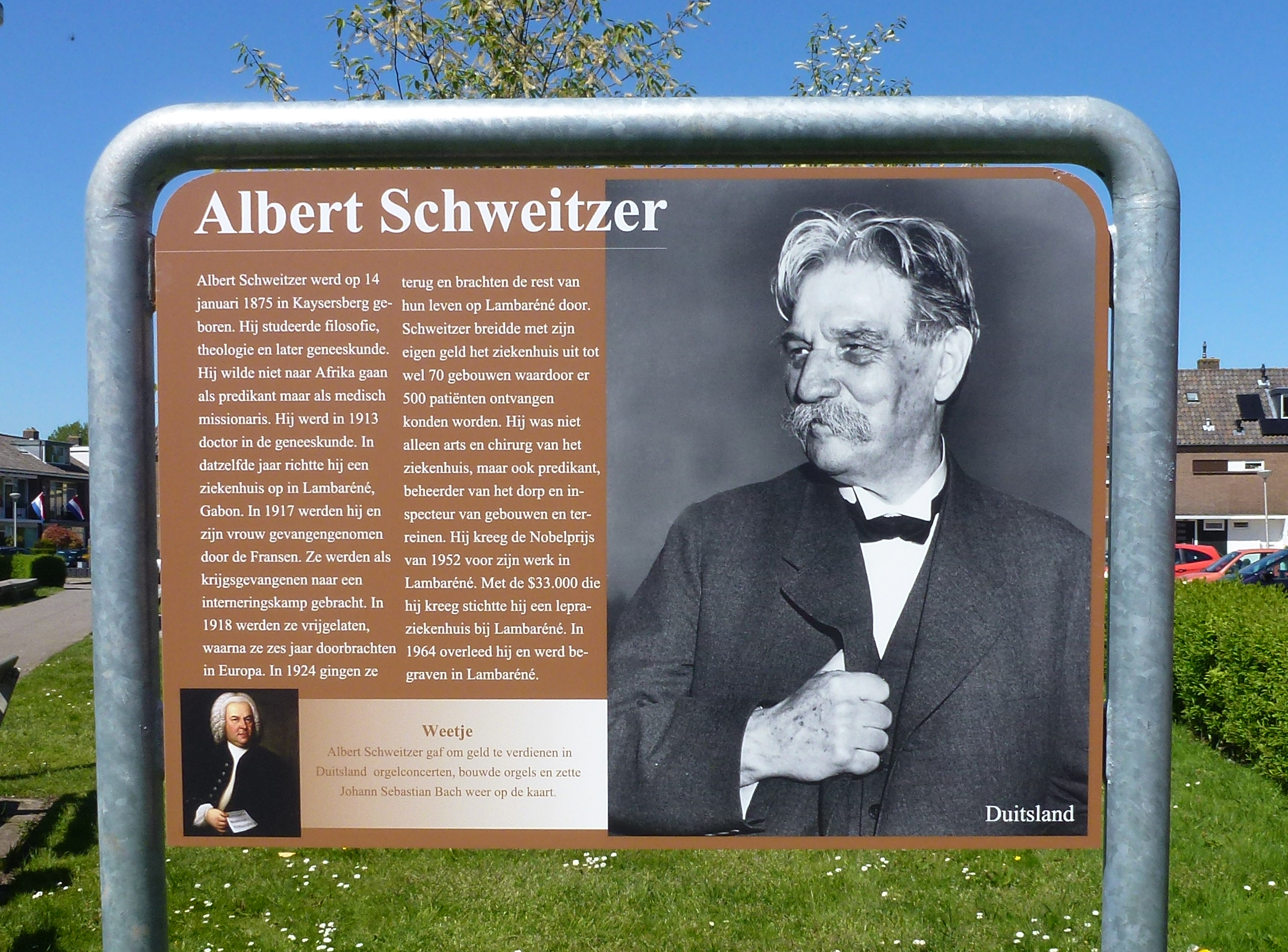 Albert Schweitzer, Nobelprijswinnaar.jpg. 