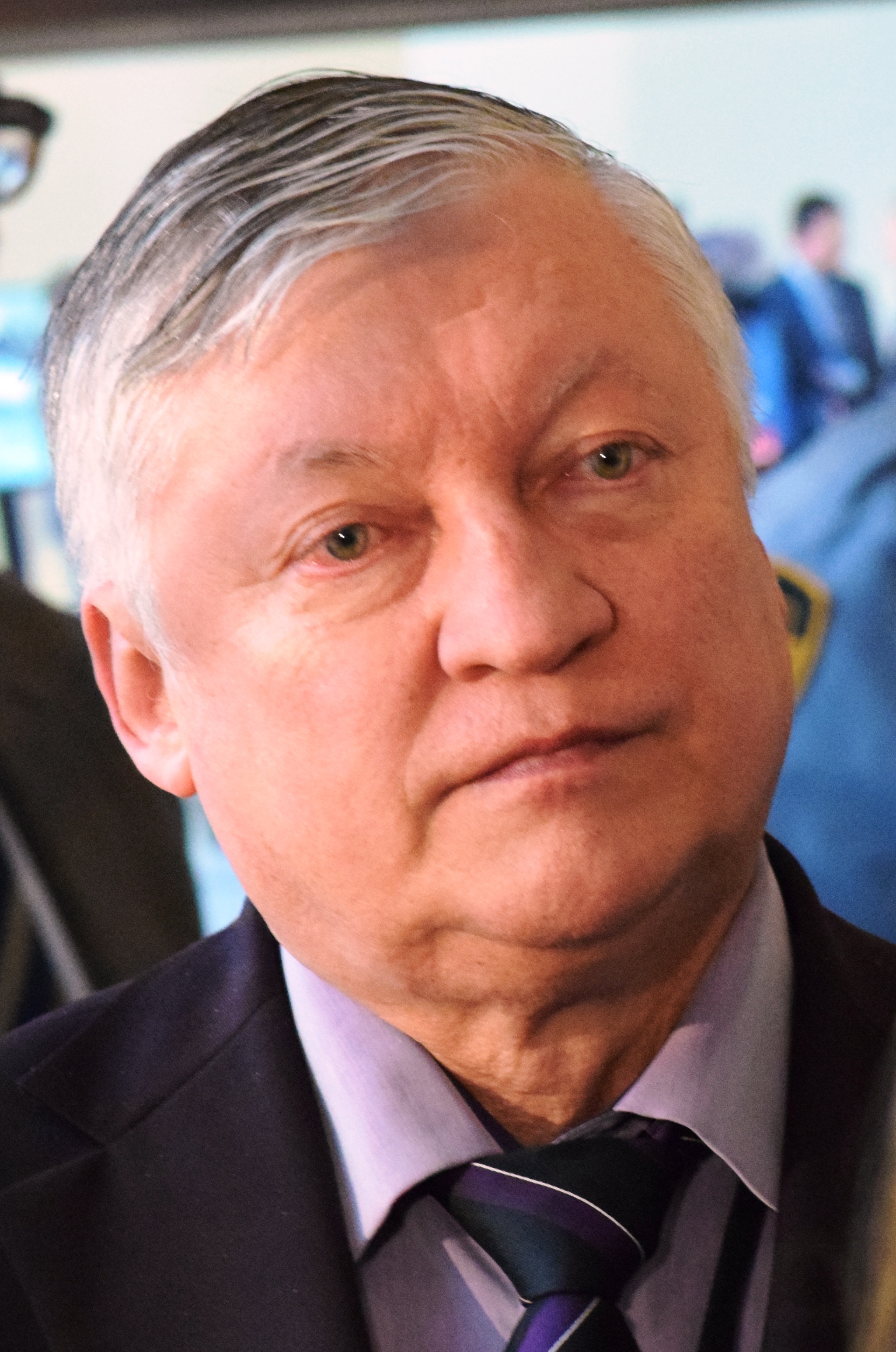 Anatoly Karpov is a Russian chess champion, who, at the age of 15