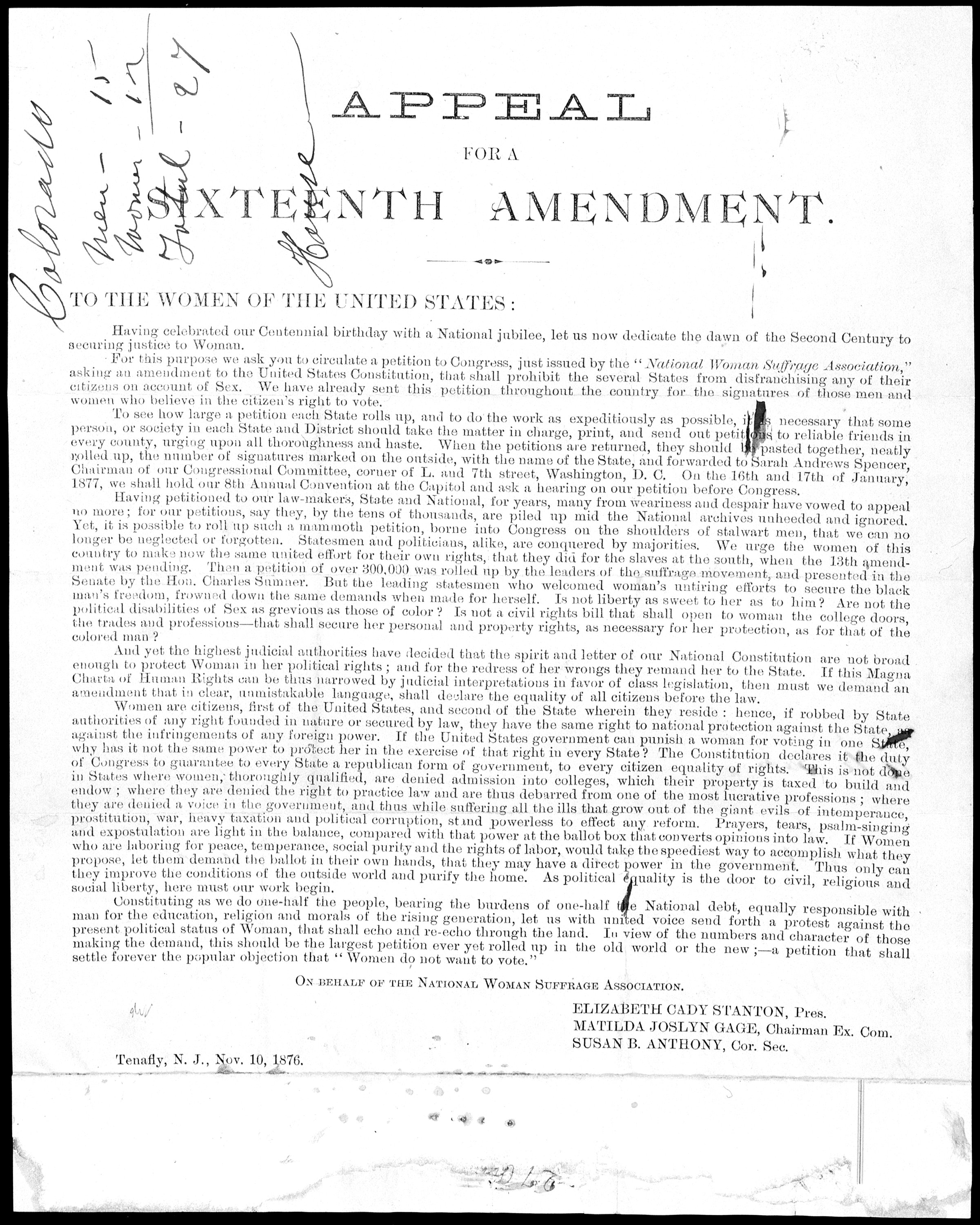 sixteenth amendment