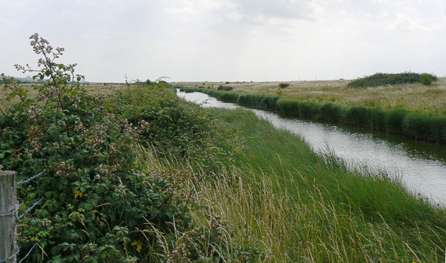 File:Borrow Dyke on Hadleigh Marshes - geograph.org.uk - 1980897.jpg