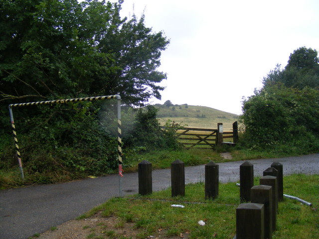 Car Park at Icknield Way on the B655 - geograph.org.uk - 533547