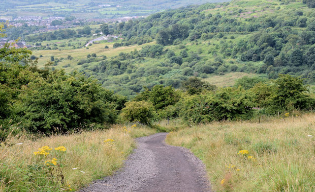 Cave Hill path, Belfast - August 2014(2) - geograph.org.uk - 4099943