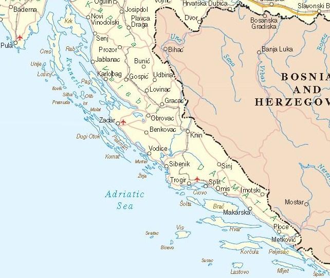 List Of Inhabited Islands Of Croatia Wikipedia