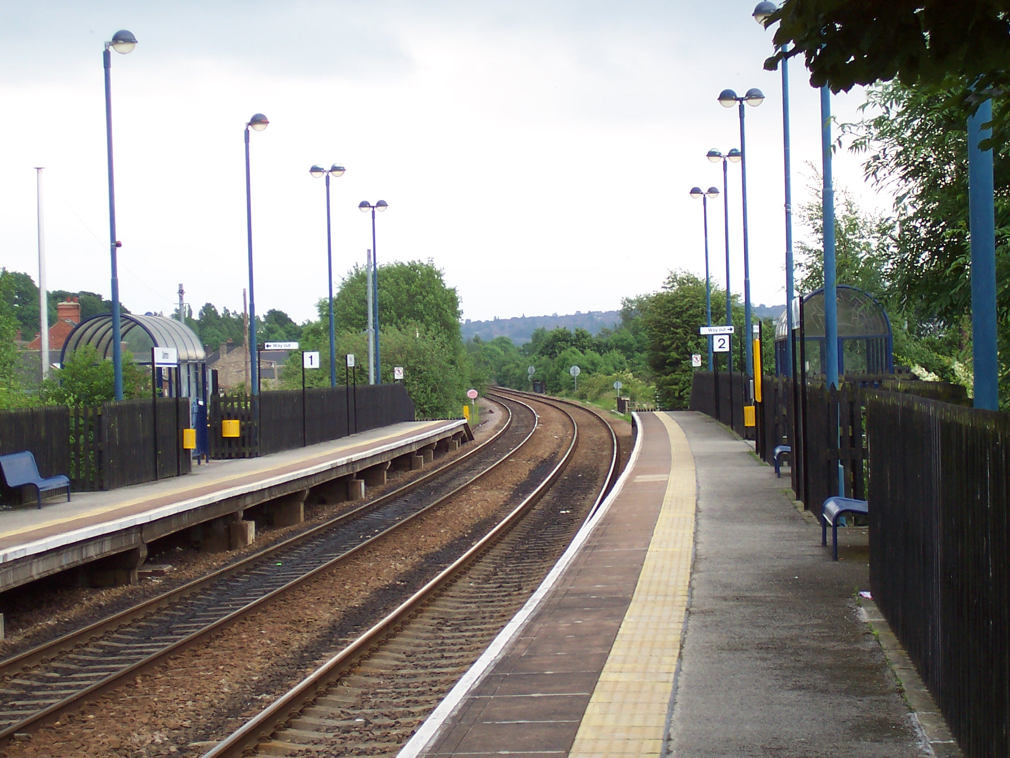 Darton railway station