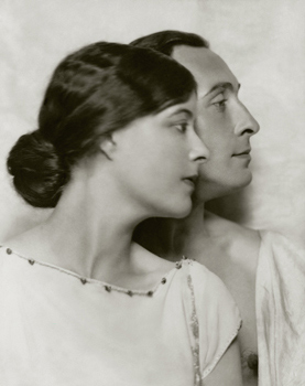 Lionel Atwill con la seconda moglie Elsie Mackay (Vanity Fair, dicembre 1922)
