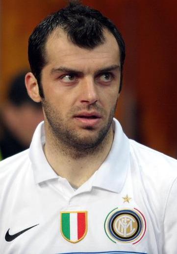 Goran Pandev is a five-time Macedonian player of the year who has spent most of his career in Italy
