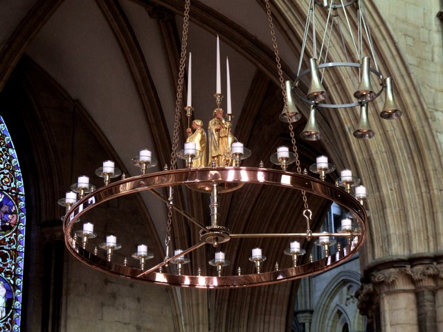 File:Interior of the Cathedral, Lincoln - geograph.org.uk - 690016.jpg