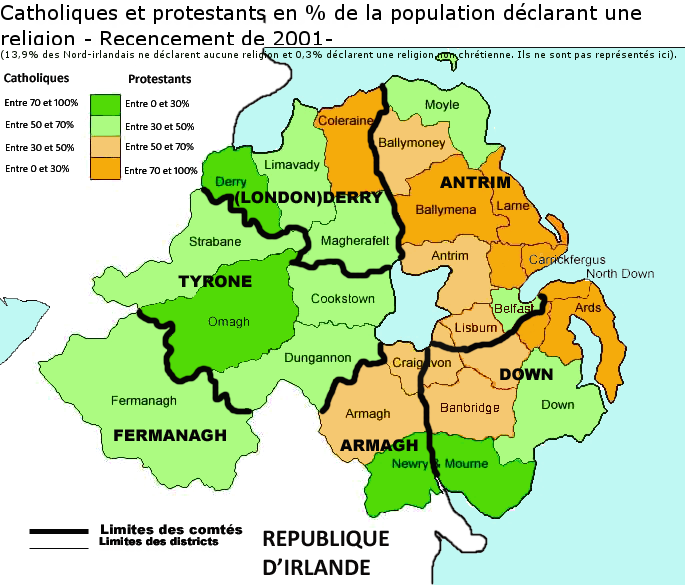 File:Irlande du nord - recensement de 2001 - carte.png